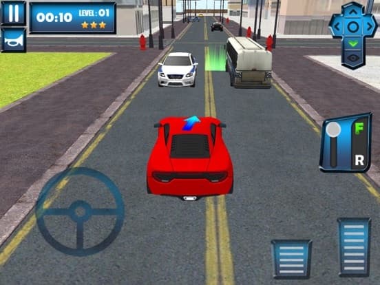Real car driver Parking Difficult Multi Level screenshot 2