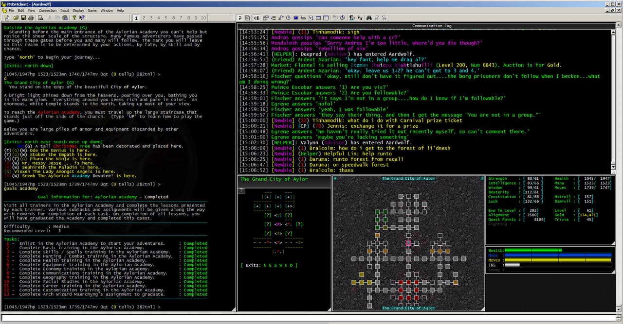 Aardwolf screenshot 2