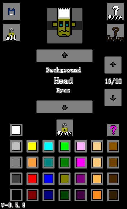 Pixel Face Generator screenshot 2