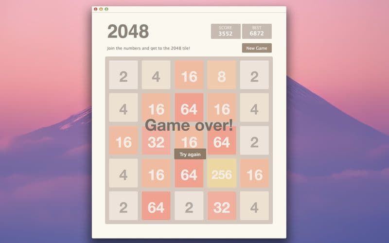 2048 5x5 screenshot 3