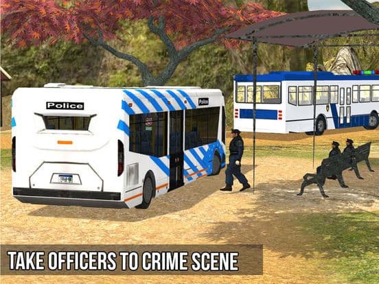 Police Bus Offroad Driver screenshot 3