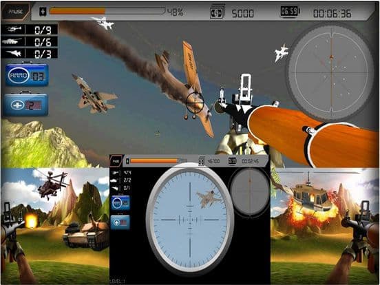 Bazooka Gun War Helicopter Shooting