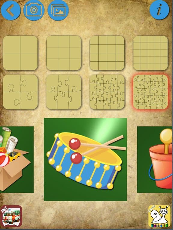 Jigsaw puzzles for baby. Toys