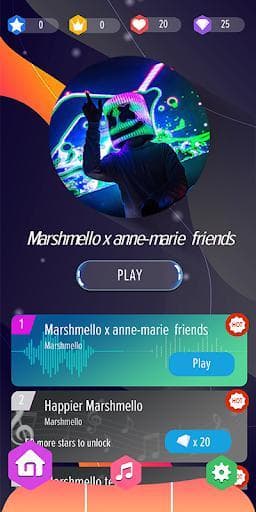 Marshmello Piano Tiles DJ screenshot 2