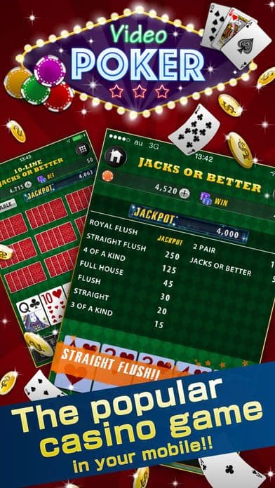 Video Poker Deluxe - Free Game screenshot 2