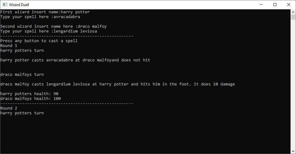 Wizard Duell