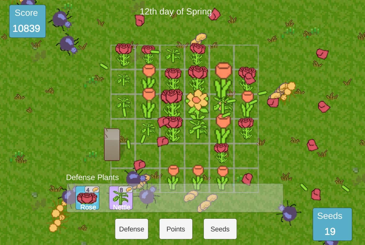 Spring Garden Defense screenshot 2