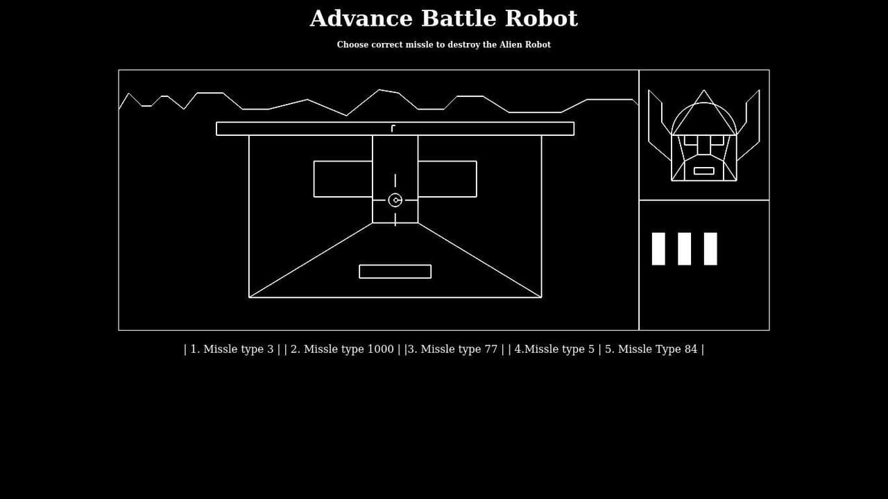 Advance Battle Robot (Personal Challange)