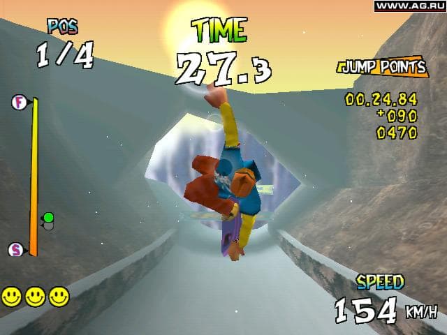 Snowboard Racer screenshot 2