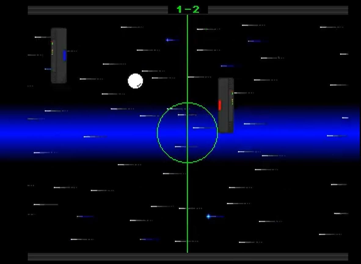 Space Pong for Amiga - By Mauro Antonio Radice screenshot 2