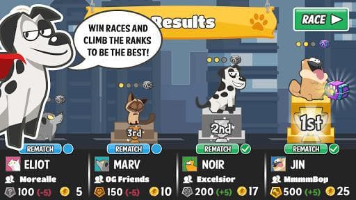 Pets Race - Fun Multiplayer PvP Online Racing Game screenshot 6