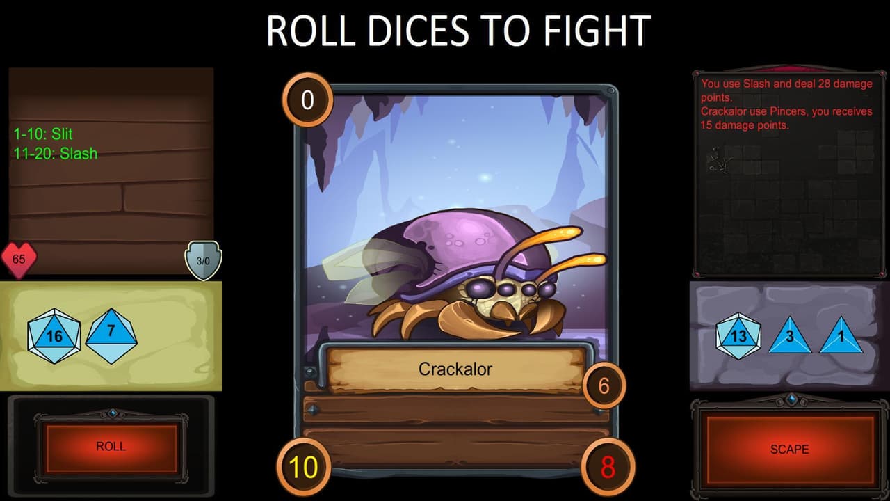 Dice Adventure (Arpatron) screenshot 4