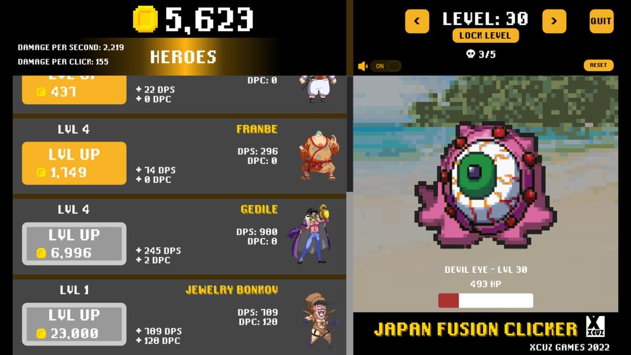 Japan Fusion Clicker screenshot 2