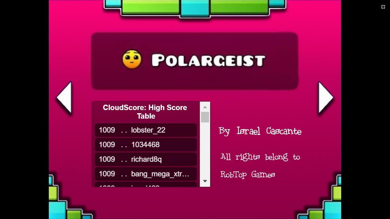 Geometry Dash by Israel Cascante screenshot 4