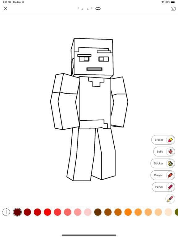 MineColor - MineCraft Coloring screenshot 3