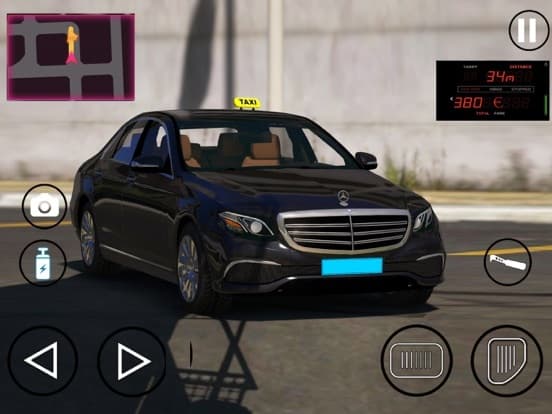 Realistic Taxi Driving Sim 21 screenshot 3