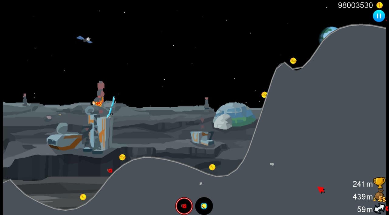 Hill Climb Racing + gamemaker source screenshot 4