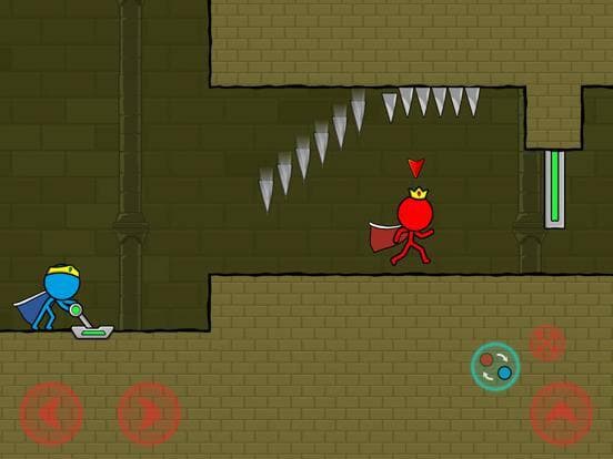 Red & Blue Stickman screenshot 2