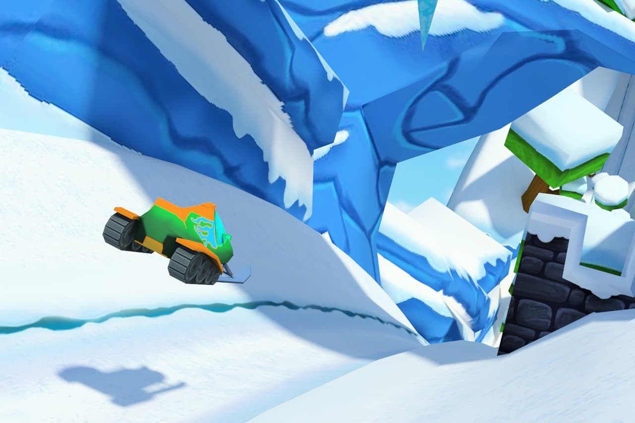 VR Sleigh Simulator - Cardboard screenshot 3