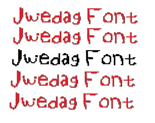 Jwedag Font