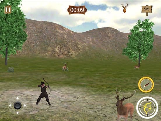 Archer Animal Hunting Game 3d free screenshot 2