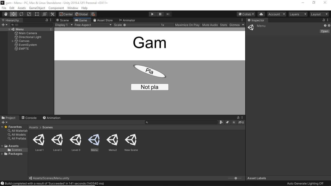I made a game.