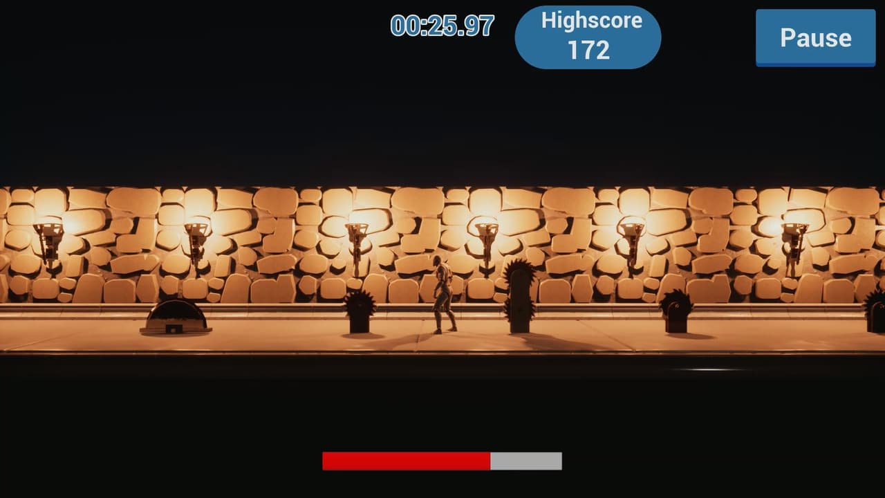 UE5 Side Scroller Game with 3D Asset screenshot 3