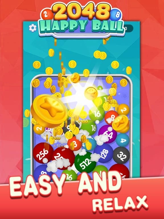 Happy Ball 2048 screenshot 4