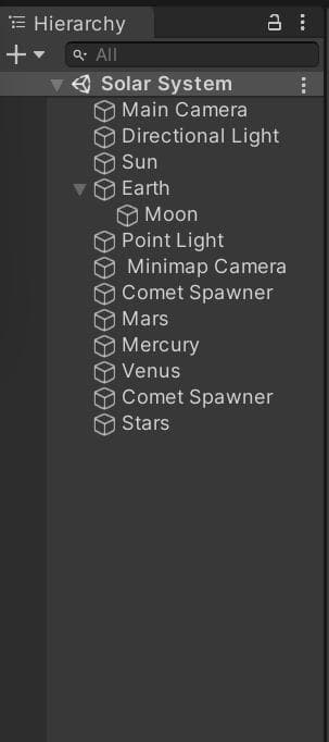 Solar System (itch) (Joyce Merin Abraham) screenshot 2