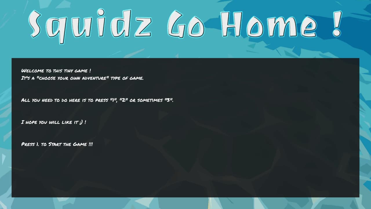 Squidz Go Home ! screenshot 2