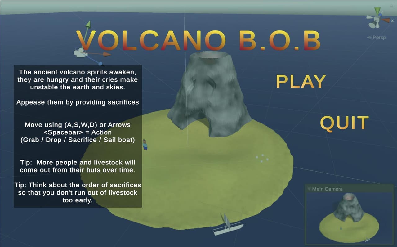 Volcano BoB (Ludum Dare 49 Jam) screenshot 2