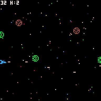 1K Simple Horizontal Shoot Em Up #Pico1K screenshot 2