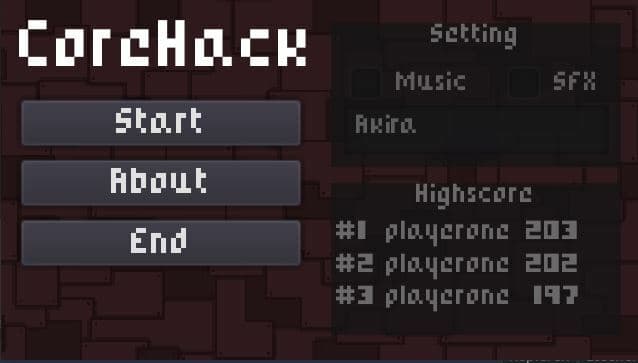 CoreHack screenshot 2