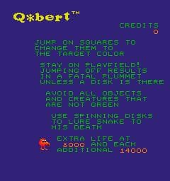 Q*bert screenshot 3