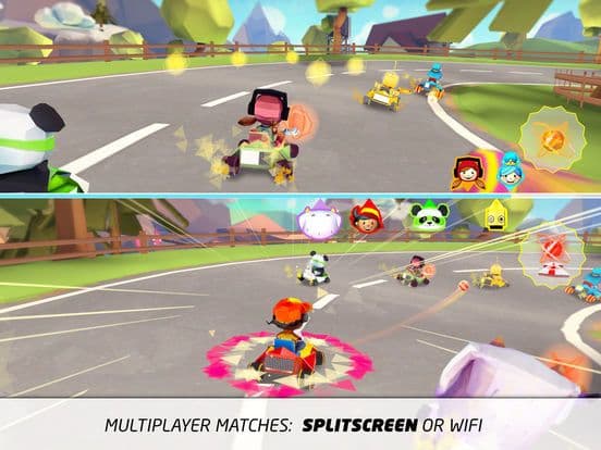KING OF KARTS: Single- & Multiplayer Battles. screenshot 4