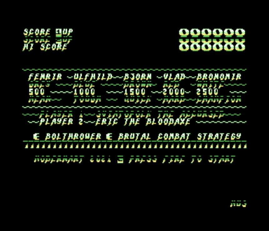 Bolthrower (C64) Commodore 64