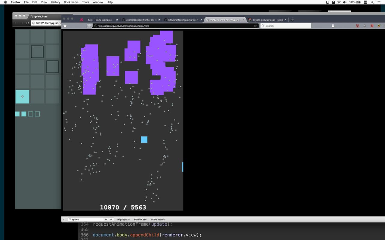 SHMUP Minus Infinite Ammo Minus Dodging
