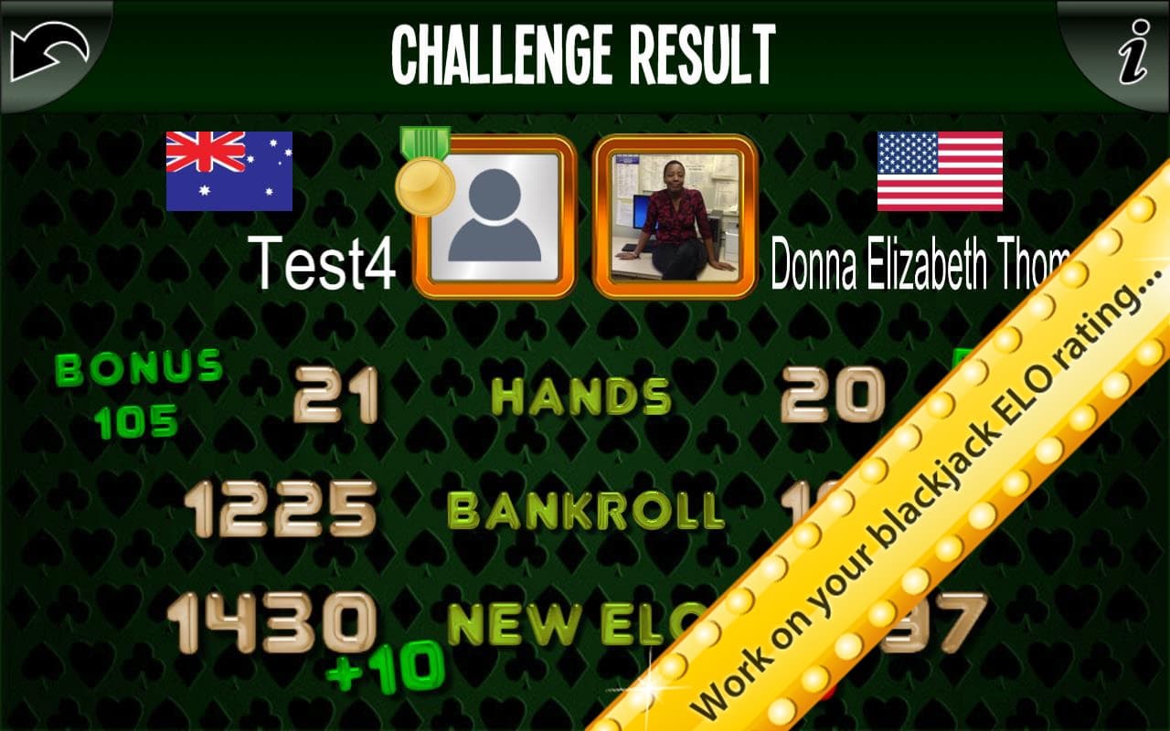 Ultimate BlackJack Reloaded screenshot 5