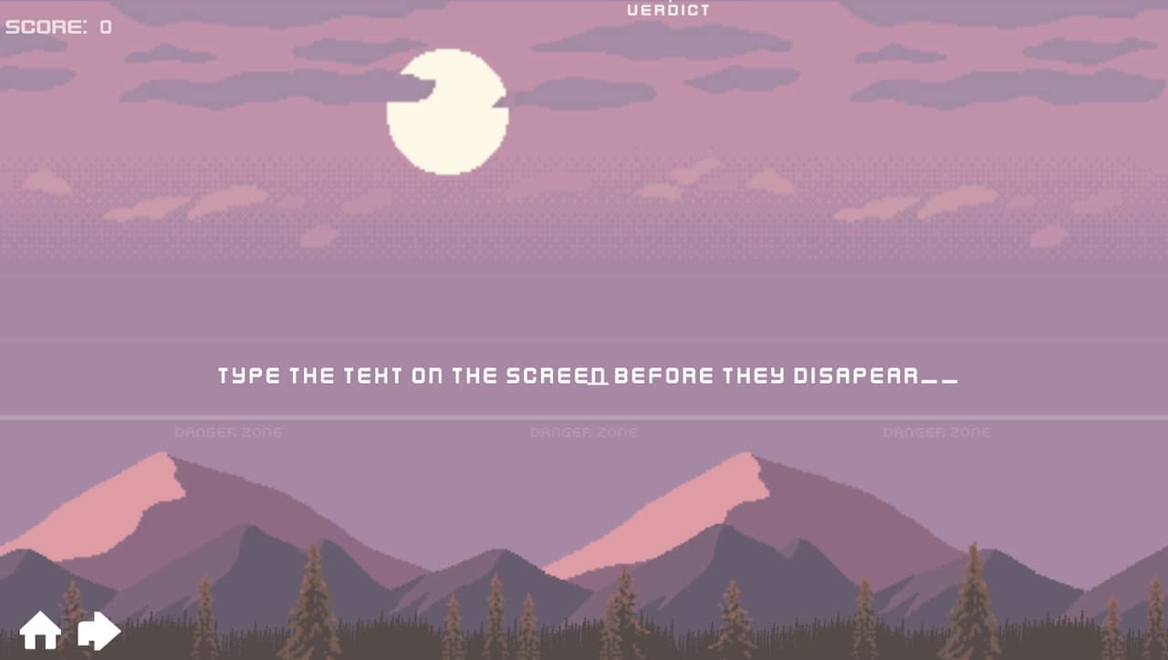 Typing game screenshot 5