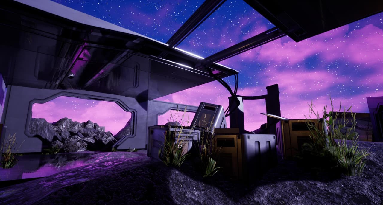 Abandoned Spaceport screenshot 2