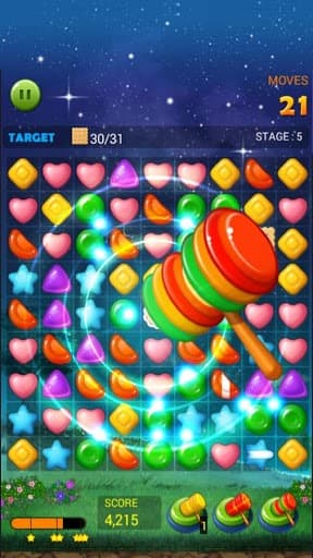 Jelly Star Night screenshot 5