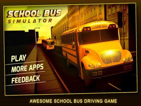 School Bus Simulator 3D – Drive crazy in city & Take Parking duty challenges for kids fun screenshot 6