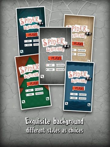 Alpha Spider Solitaire - Unlimited FreeCell plus Spades Saga screenshot 3