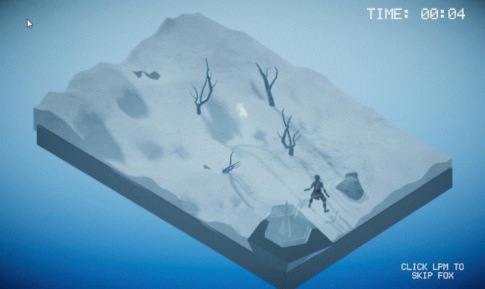 Alone in the Snow