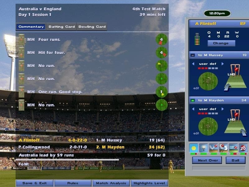 International Cricket Captain Ashes Edition 2006 screenshot 2
