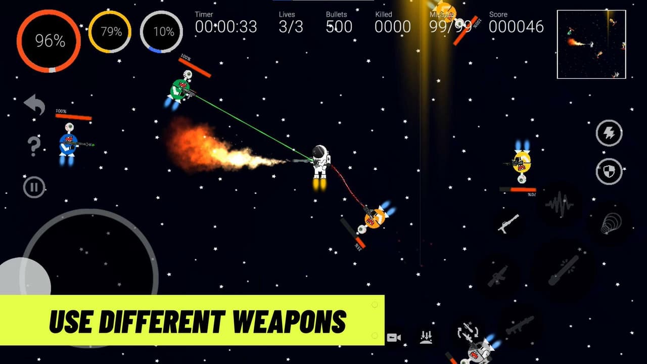 Fatal Space: Free Action And Space Shooter Game screenshot 4