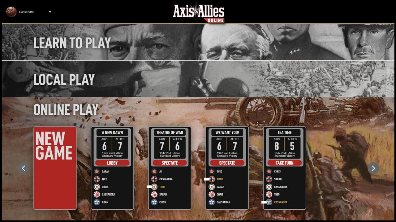 Axis & Allies Online screenshot 4