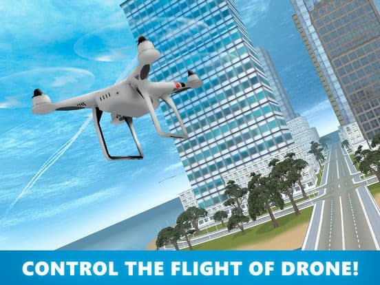 Quadcopter Drone Flight Simulator 3D screenshot 2