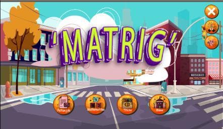 MaTriG: Game Education of Mathematics