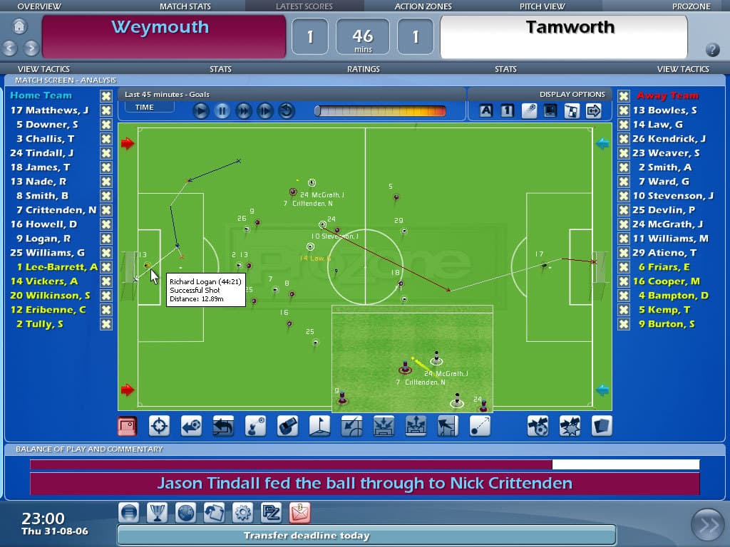 Championship Manager 2007 screenshot 3